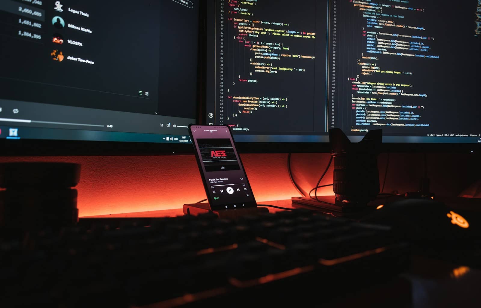 Building software together at a workstation